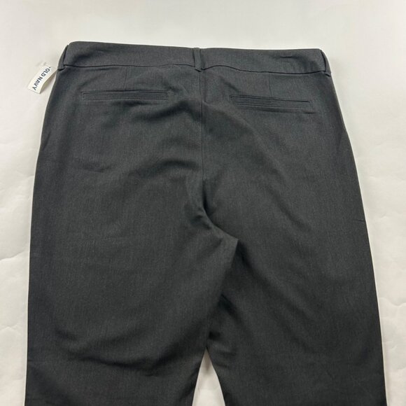 TALL Old Navy Charcoal Stretch Canvas Mid Rise Skinny Pixie Pant 16T New - Picture 6 of 6